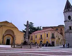 Santa Sofía de Benevento, uno de los Centros de Poder Longobardos en Italia.