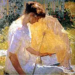 El Lector, retrato de la condesa Cecilia Maria de Candia, ca. 1910