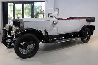 Benz 21/50 PS de 1914, hecho a medida por el taller de carrocería "Josef Neuss" en Berlin-Halensee para Karl Max von Lichnowsky