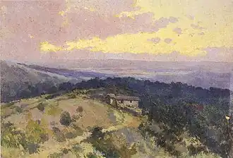 Cel rogent. Colección particular.[27]​