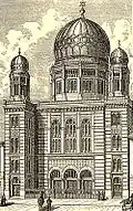 Nueva Sinagoga, Berlín, 1866.