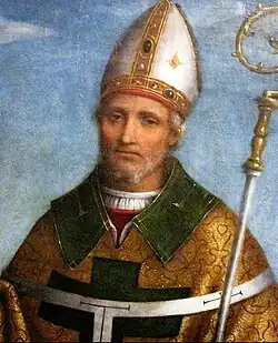 Bernardino Luini, San Ambrosio, 1520-1522.