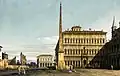 Roma: Piazza di San Giovanni in Laterano (1743 - 1744).