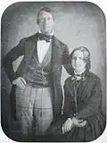 Bernhard Spyri y Johanna Heusser en 1852