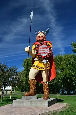 Estatua de Big Ole el Vikingo