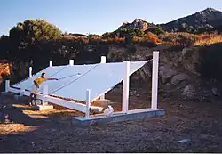 Gran "opur" condensador de rocío en Córcega