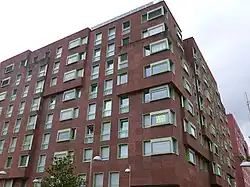 Bloque de viviendas en la calle Lehendakari Leizaola