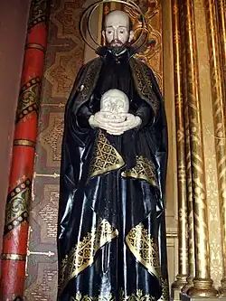 Talla de San Ignacio de Loyola