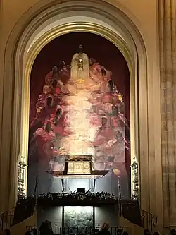 Mural "La última Cena" de Ignacio García-Ergüin