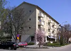 Björkhagen, (Estocolmo) fue construido en 1946-1950