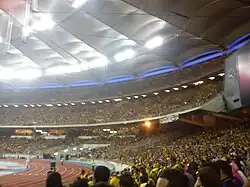 El Bukit Jalil National Stadium durante la fase de grupos.