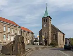 La iglesia Sankt Johann Baptist en Blankenstein