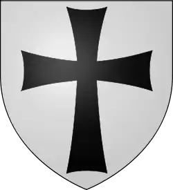 Cruz negra o teutónica (representada como cruz patada)