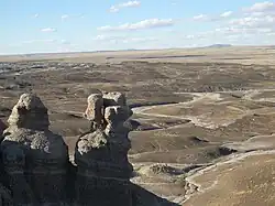 Paisaje en el parque.