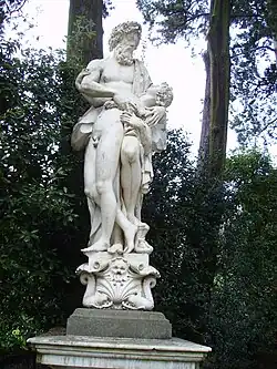 Esculapio con Ippolito morente