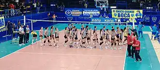 El subcampeón Estudiantes (LP) tras derrotar a Boca en la segunda semifinal