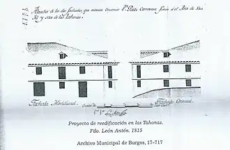 redificación del Barrio de las tahonas en el año 1815