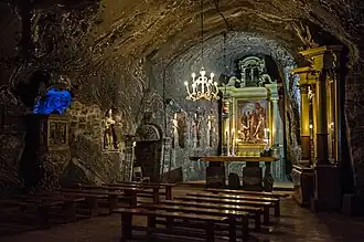 Reales Minas de Sal de Bochnia: Capilla