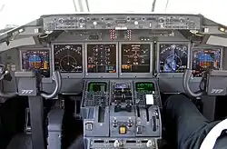 CFDS de un Boeing 717 al centro
