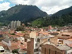 Monserrate desde la La Candelaria