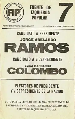 Frente de Izquierda Popular