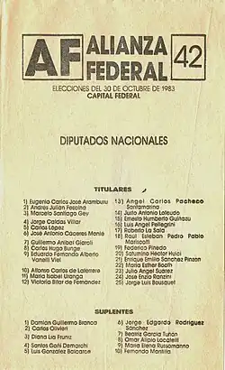 Alianza Federal