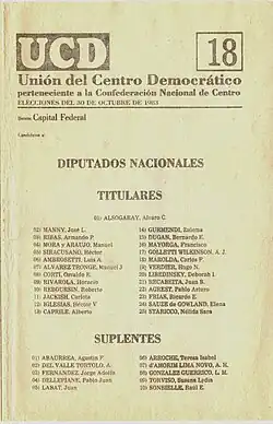 Unión del Centro Democrático