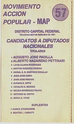 Movimiento Acción Popular