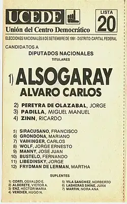 Unión del Centro Democrático