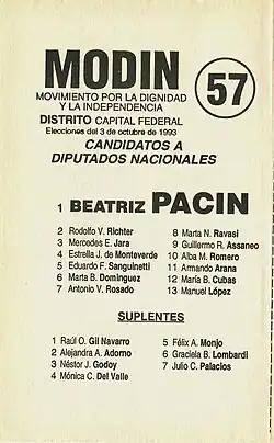 Movimiento por la Dignidad y la Independencia