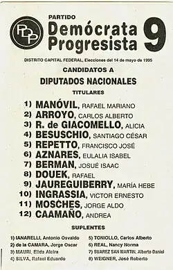 Partido Demócrata Progresista