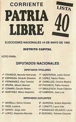 Corriente Patria Libre