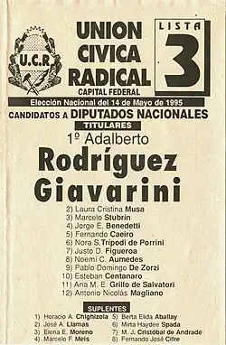 Unión Cívica Radical