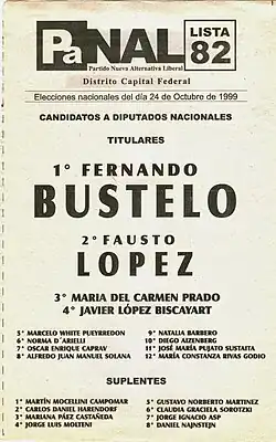 Partido Nueva Alternativa Liberal