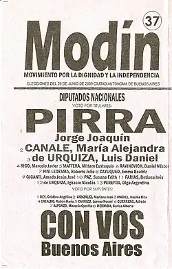 Movimiento por la Dignidad y la Independencia