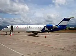 Avión Bombardier CRJ-100ER de Aerolíneas Sosa.