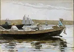 Boys in a Dory, 1873 (24,8 x 35,2 cm)