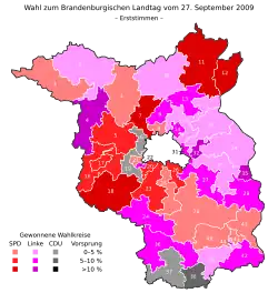 Elecciones estatales de Brandeburgo de 2009