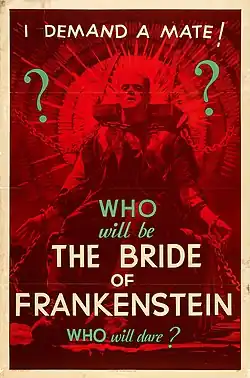 La Novia de Frankenstein (1935), Avance "Estilo E"[45]​