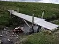 Puente sobre el Mill Burn en las Orcadas
