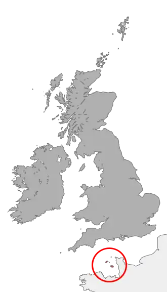 Localización de las islas del Canal