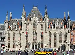 Provinciaal Hof (1887-1892), de la provincia de Flandes Occidental en Brujas