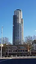 La torre en febrero de 2018
