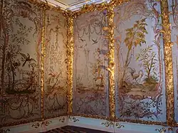 La boiserie del Palazzo Cinese.