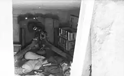 Un 2,5 cm Panzerabwehrkanone 113(f) como armamento de una fortificación alemana.