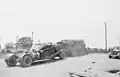 SdKfz.9 y remolque Sd.Ah. 115 con un Sd.Kfz. 252 leichter gepanzerter Munitionstransportwagen , Creta, mayo de 1941.
