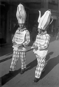 Hombres anuncio en Leipzig