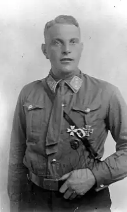 Edmund Heines Gruppenführer de las SA, miembro del Reichstag y jefe de Policía en Breslavia.