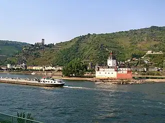 Burg Pfalzgrafenstein en Kaub