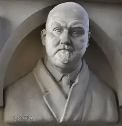 Busto de Kamil Hilbert (1928).